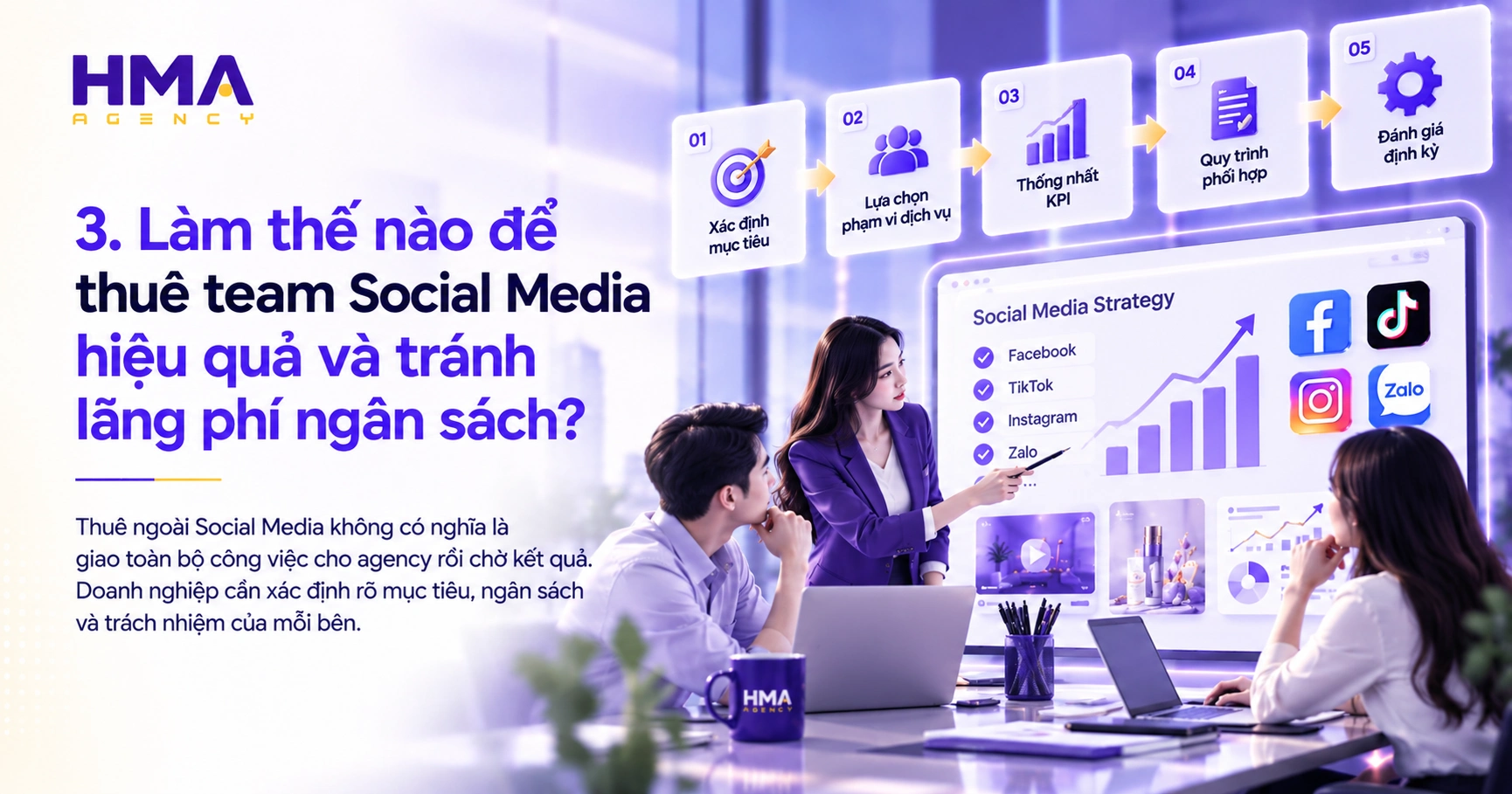 Làm thế nào để thuê team Social Media hiệu quả và tránh lãng phí ngân sách