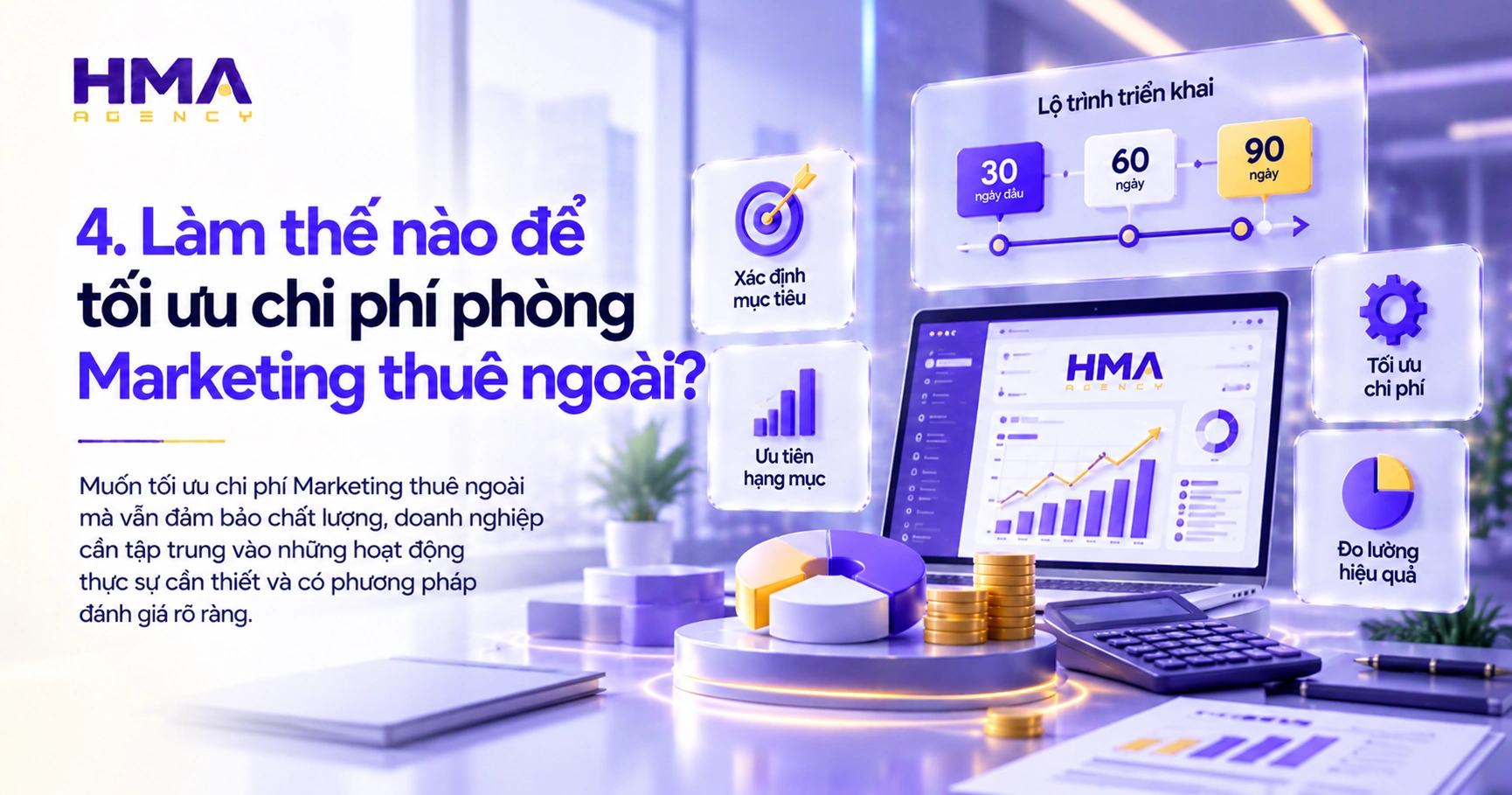 Làm thế nào để tối ưu chi phí phòng Marketing thuê ngoài