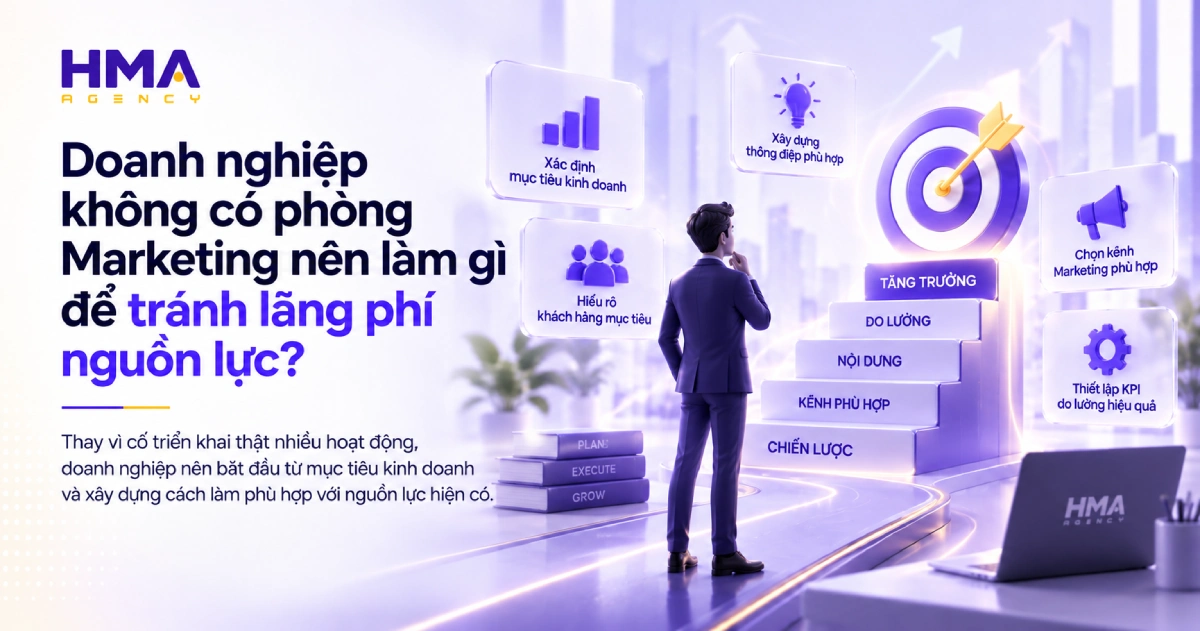 Doanh nghiệp không có phòng Marketing nên làm gì để tránh lãng phí nguồn lực