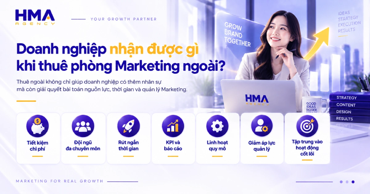 Doanh nghiệp nhận được gì khi thuê phòng Marketing ngoài