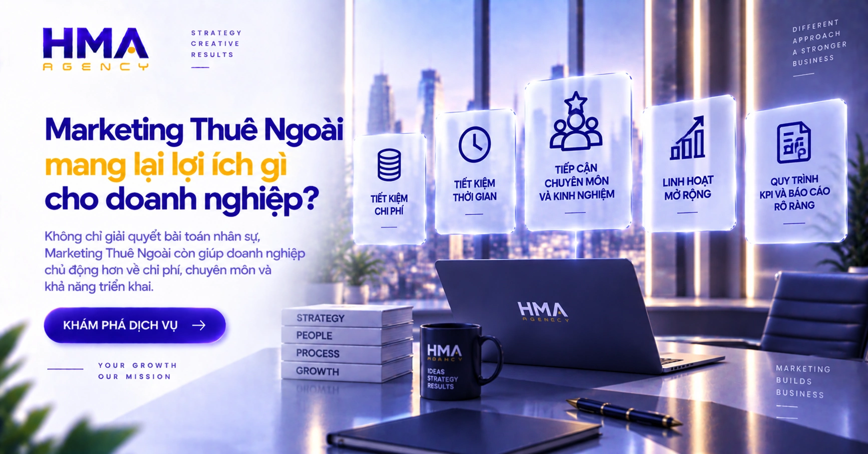 Marketing Thuê Ngoài mang lại lợi ích gì cho doanh nghiệp