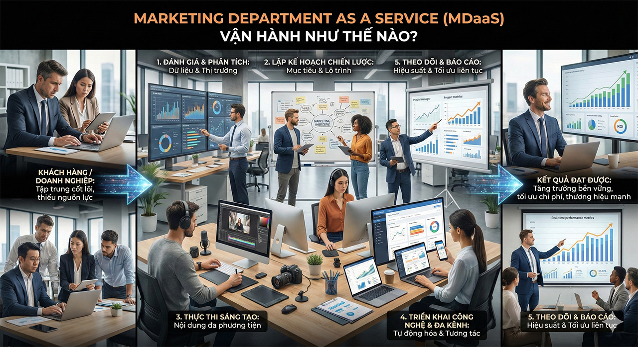 Outsourced Marketing Team