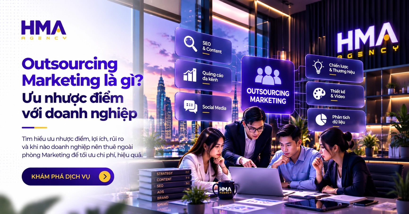 Outsourcing Marketing là gì Ưu nhược điểm với doanh nghiệp dd