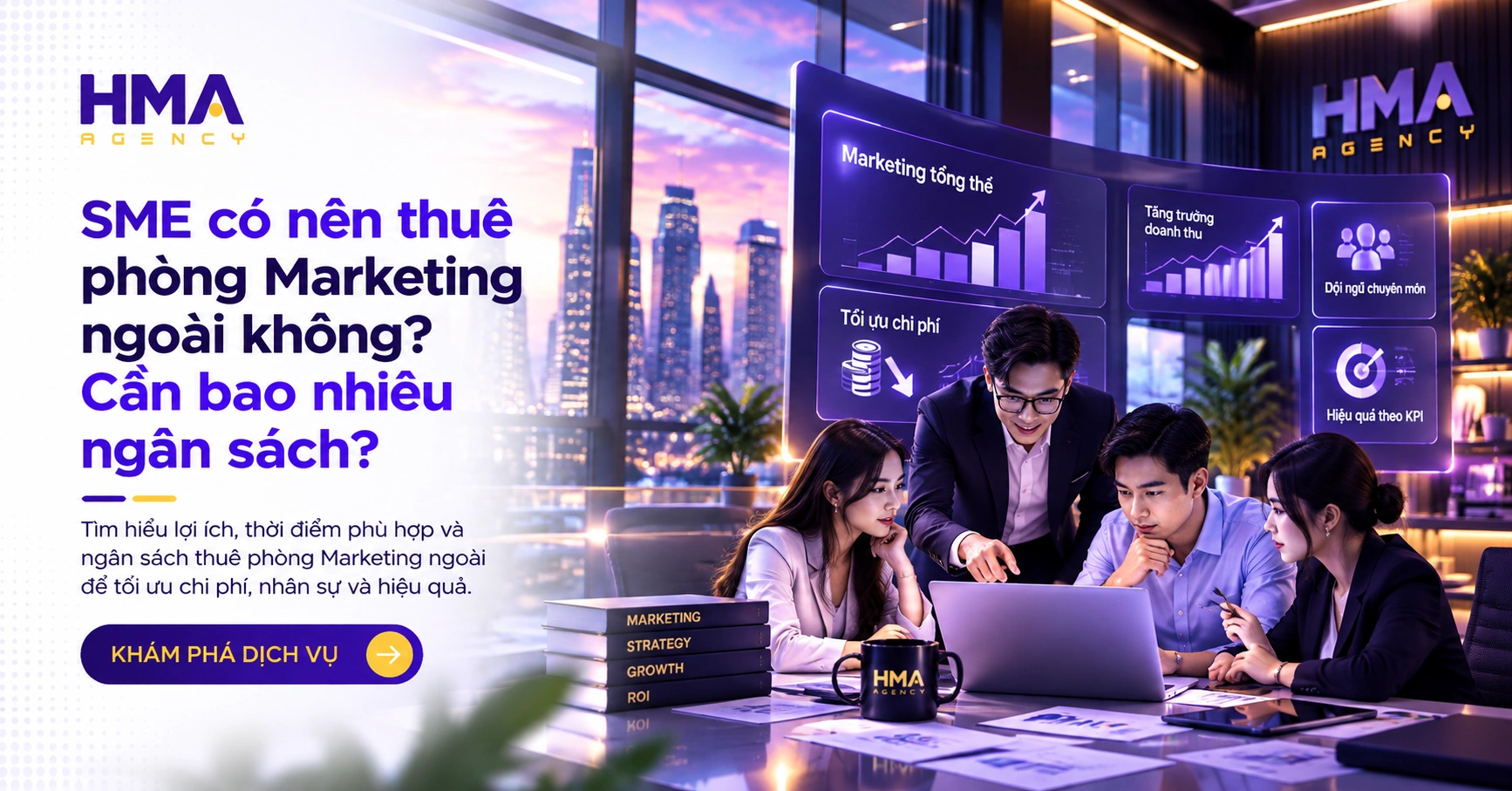 SME có nên thuê phòng Marketing ngoài không Cần bao nhiêu ngân sách dd