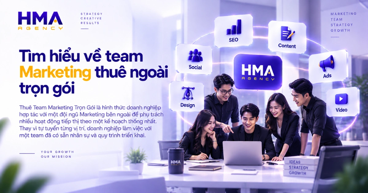 Tìm hiểu về team Marketing thuê ngoài trọn gói