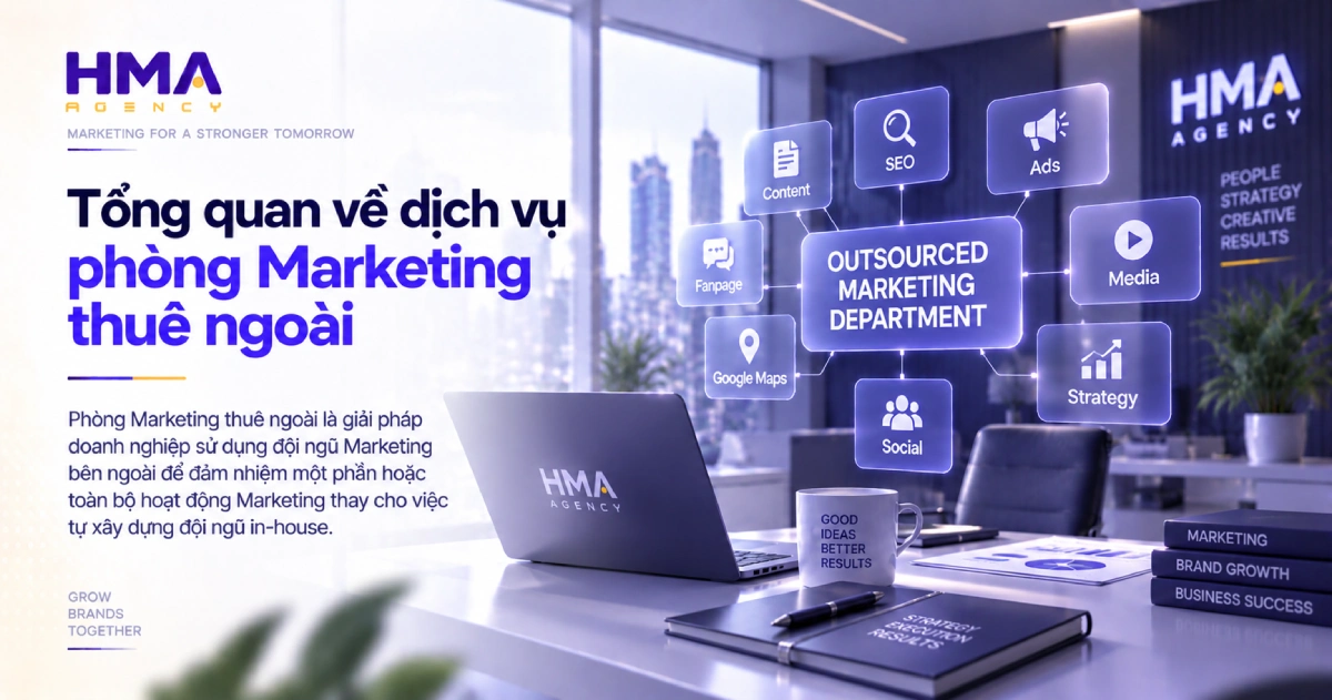 Tổng quan về dịch vụ phòng Marketing thuê ngoài