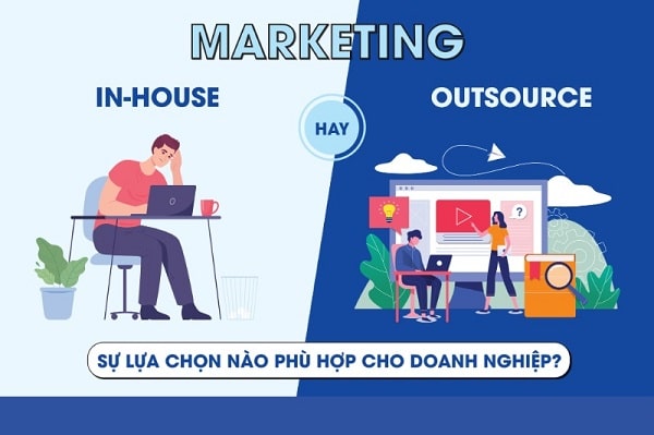Điểm khác nhau giữa Outsource Marketing và Product, In House Marketing