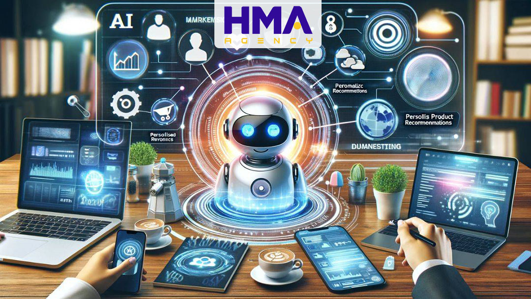 phòng Marketing thuê ngoài ứng dụng AI