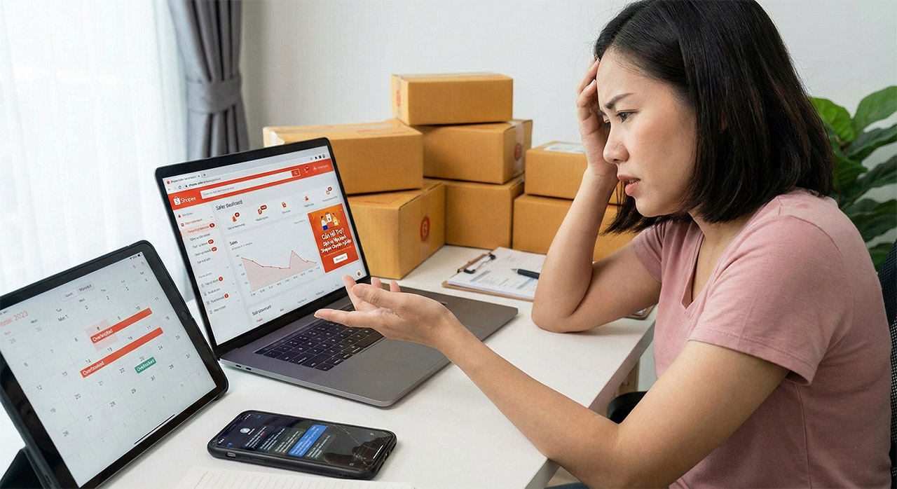 Quản lý bán hàng trên Shopee
