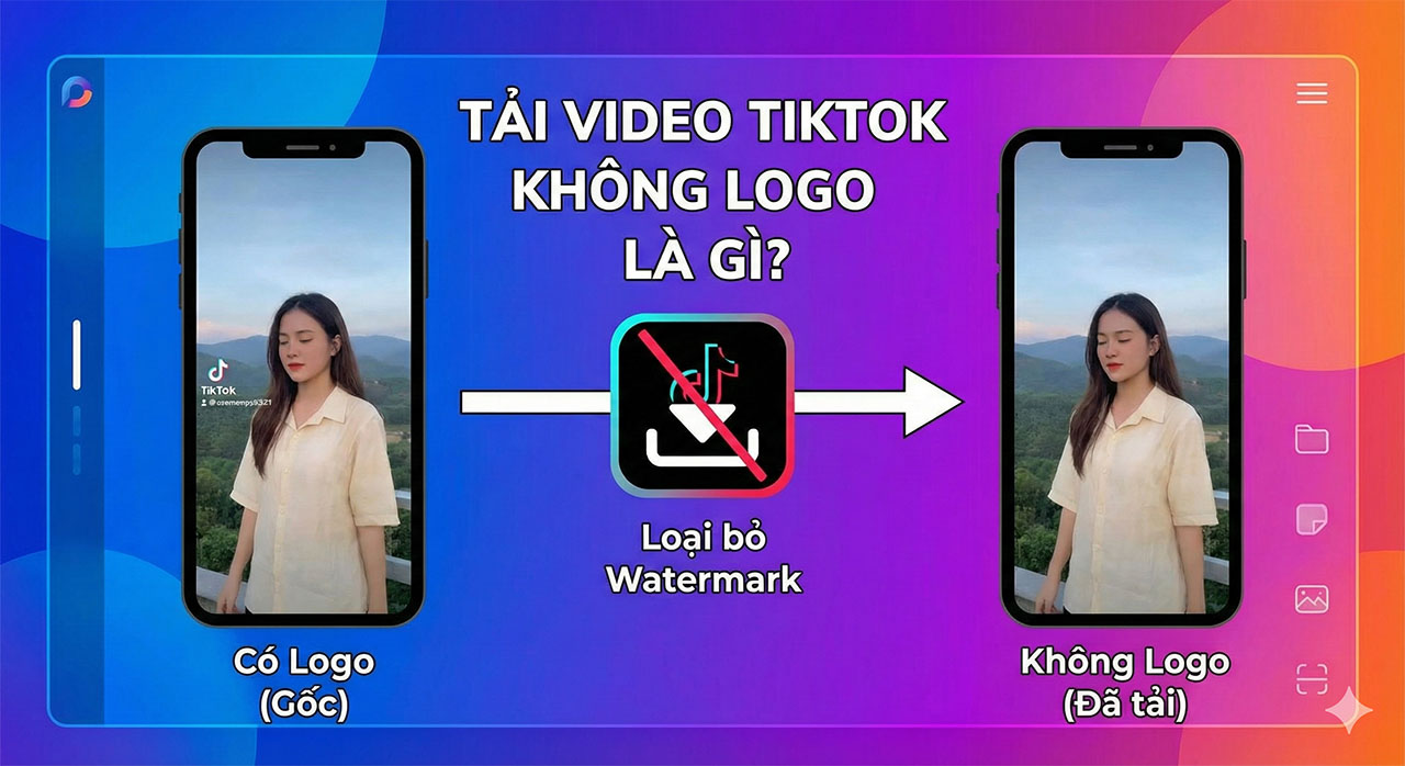 Tải video TikTok không logo