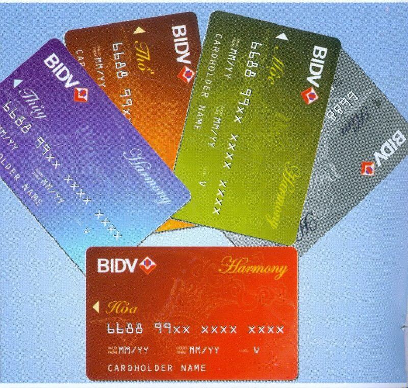 Thẻ chạy quảng cáo ngân hàng BIDV